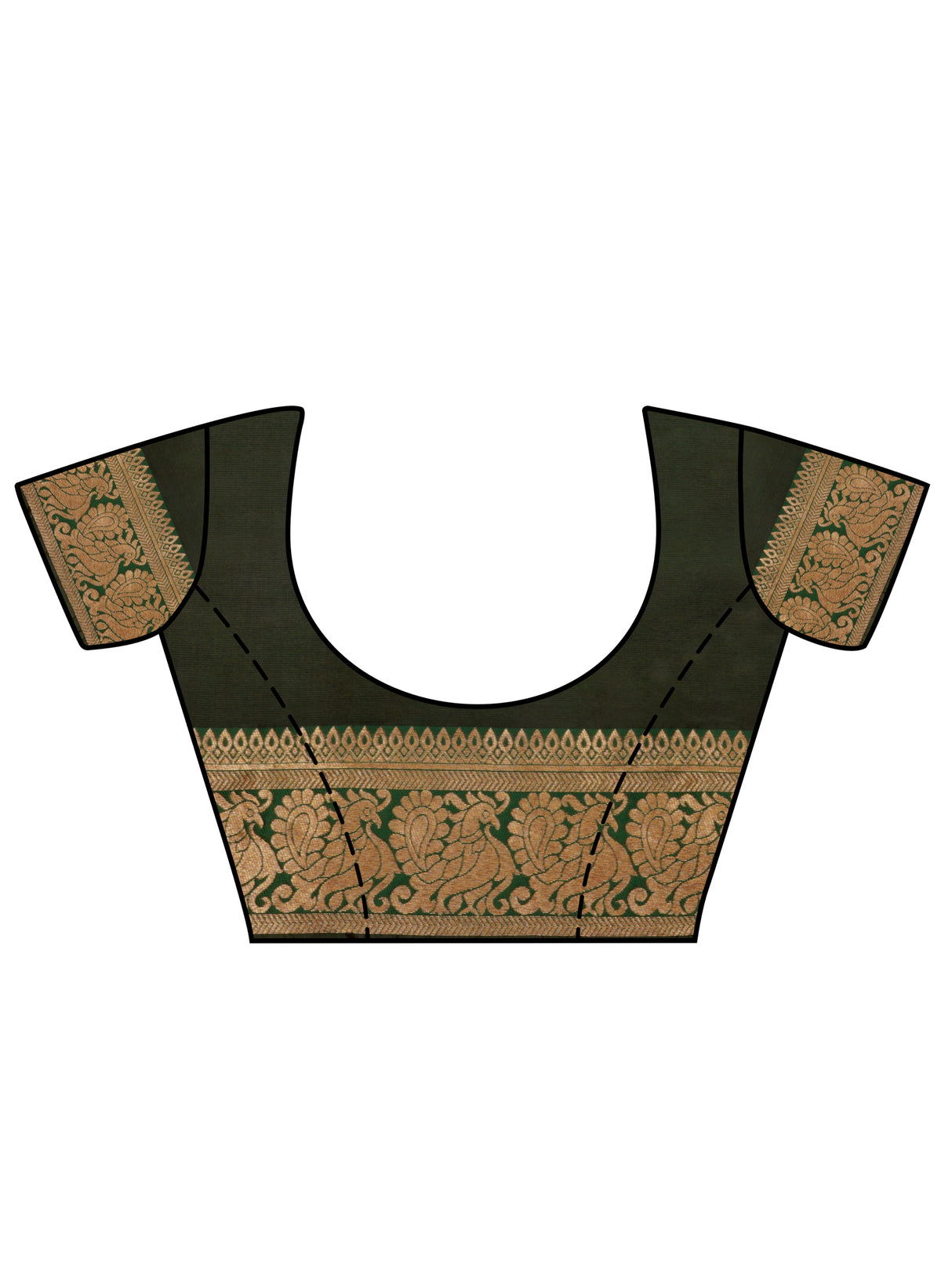 Mimosa Women's Woven Design Kanjivaram Style Art Silk Saree With Blouse Piece : SA0000870RN