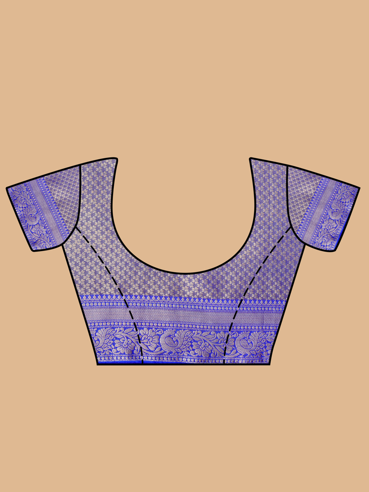 Mimosa Women's Woven Design Kanjivaram Style Art Silk Saree With Blouse Piece : SA0000394RMFREE