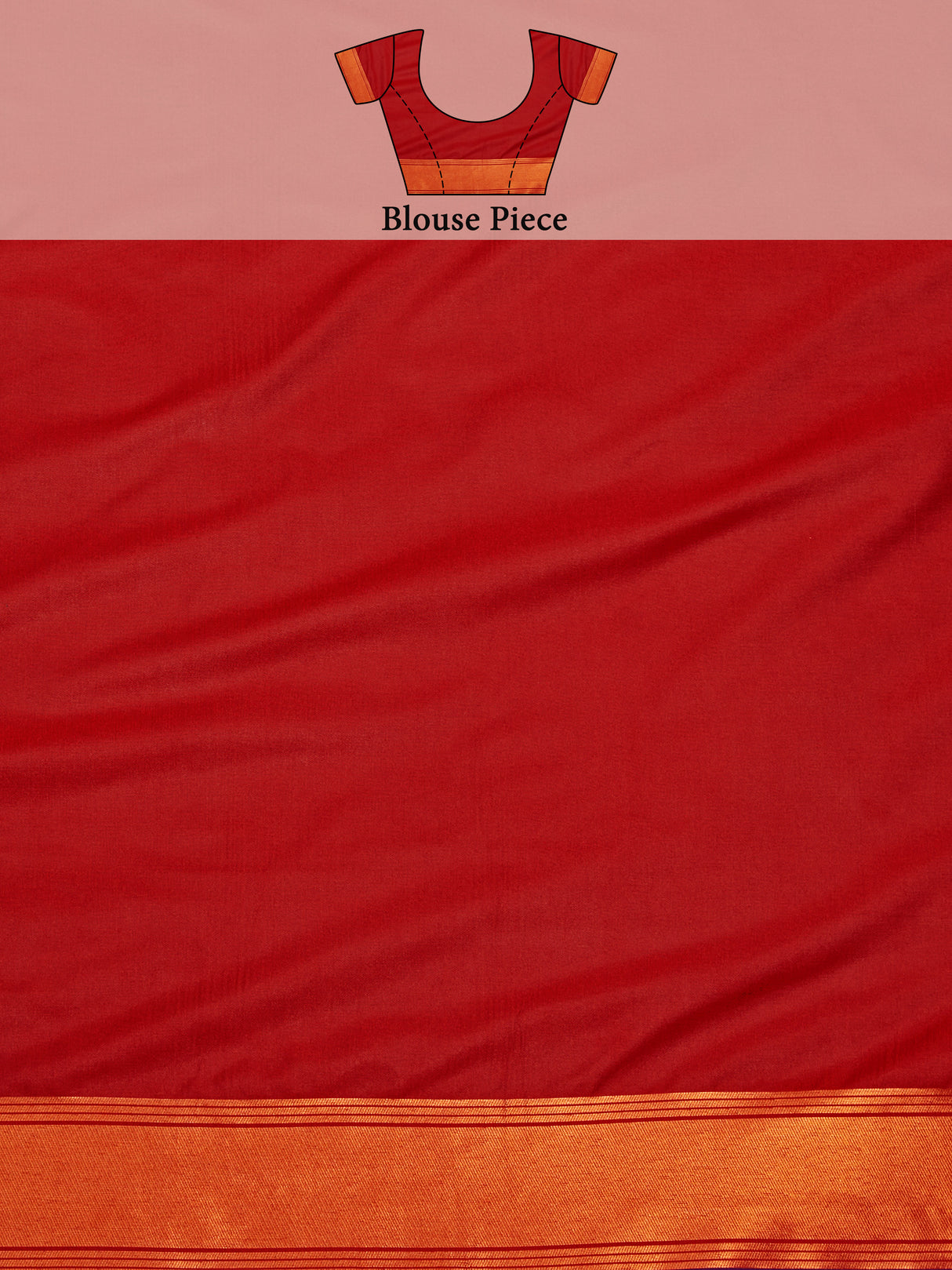 Mimosa Women's Woven Design Kanjivaram Style Art Silk Saree With Blouse Piece : SA00001386PRFREE