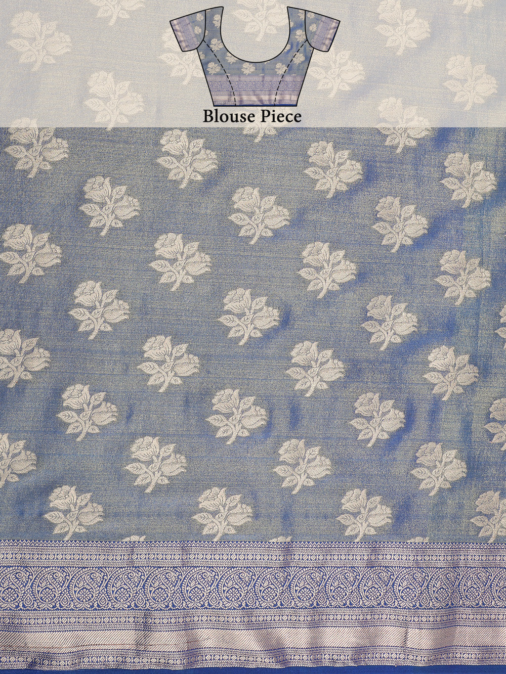 Mimosa Womens Art Silk Saree Kanjivaram Rama Color