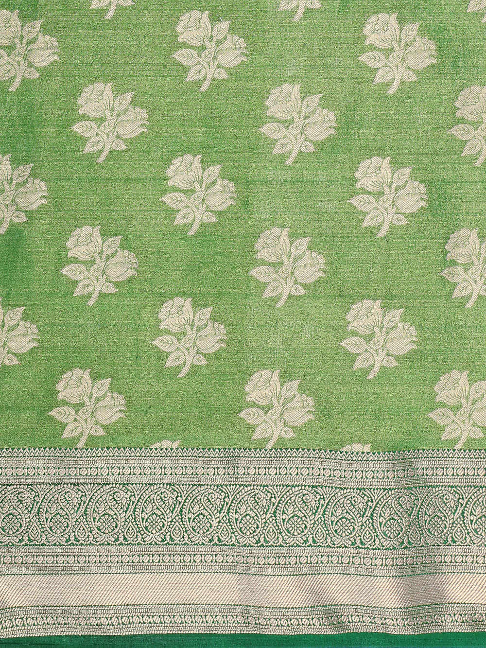 Mimosa Womens Art Silk Saree Kanjivaram Rani Color