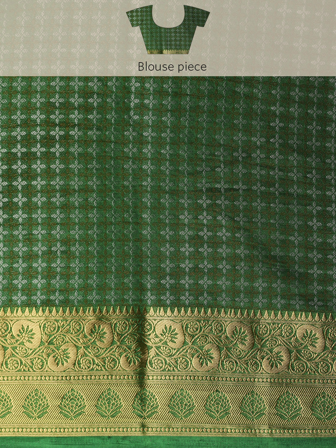 Mimosa Womens Art Silk Saree Kanjivaram Yellow Color