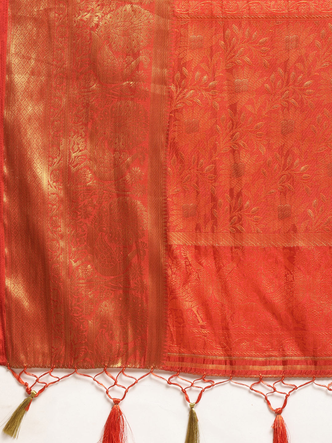 Mimosa Womens Art Silk Saree Kanjivaram Grey Color