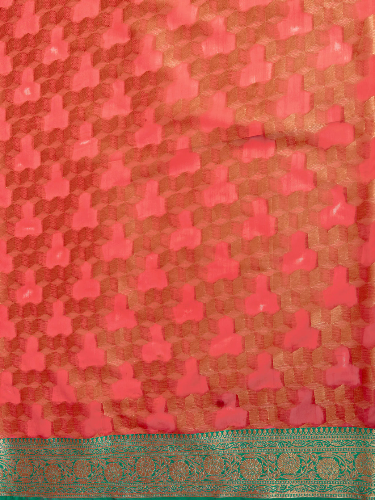 Mimosa Women's Woven Design Kanjivaram Art Silk Saree With Blouse Piece : SA00001228GJFREE