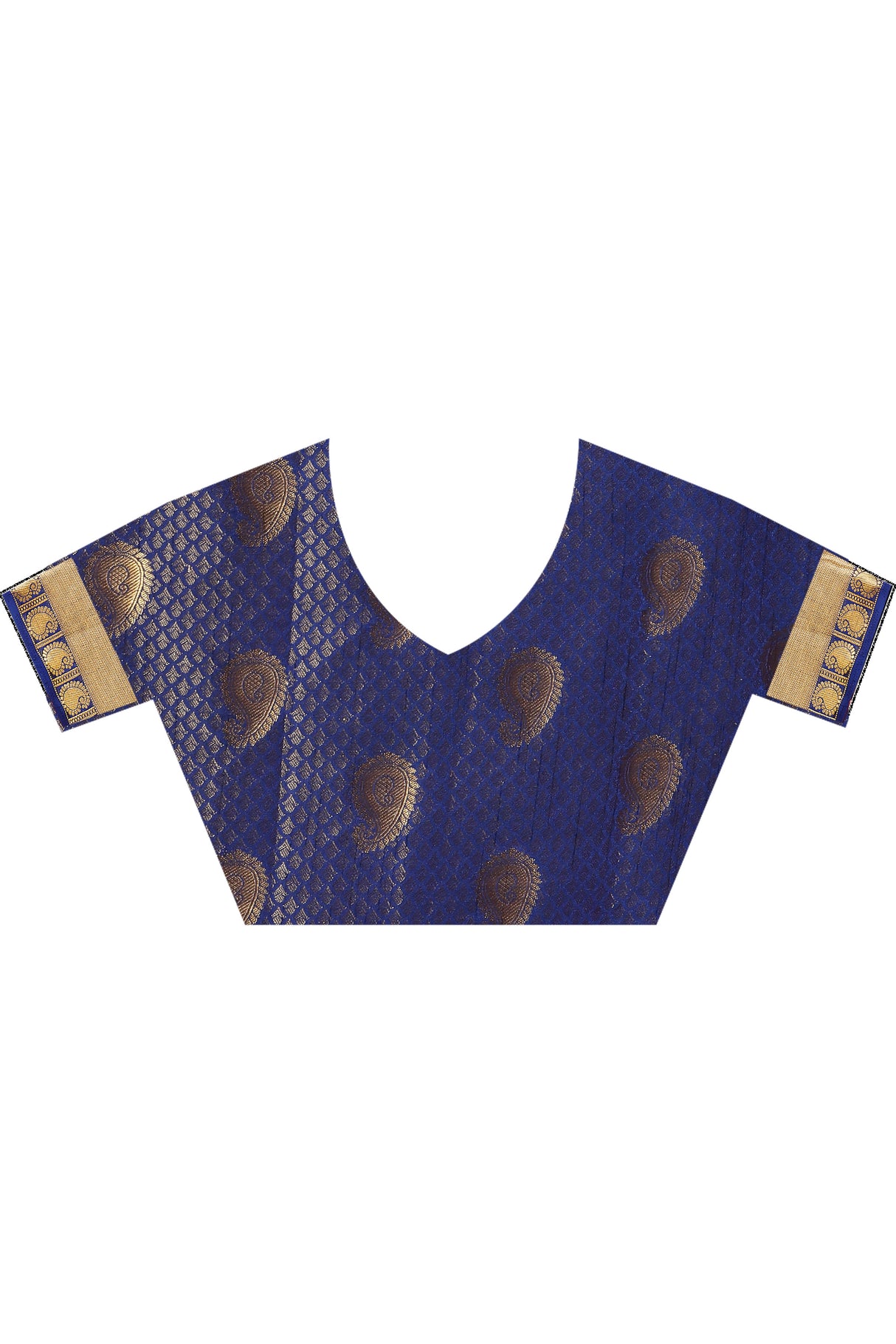 Mimosa Womens Art Silk Saree Kanjivaram Peach Color