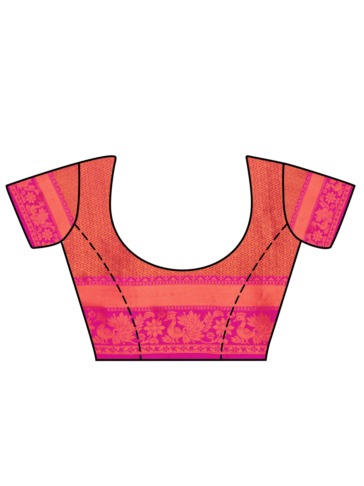 Mimosa Women's Woven Design Kanjivaram Art Silk Saree With Blouse Piece : SA0000913SF