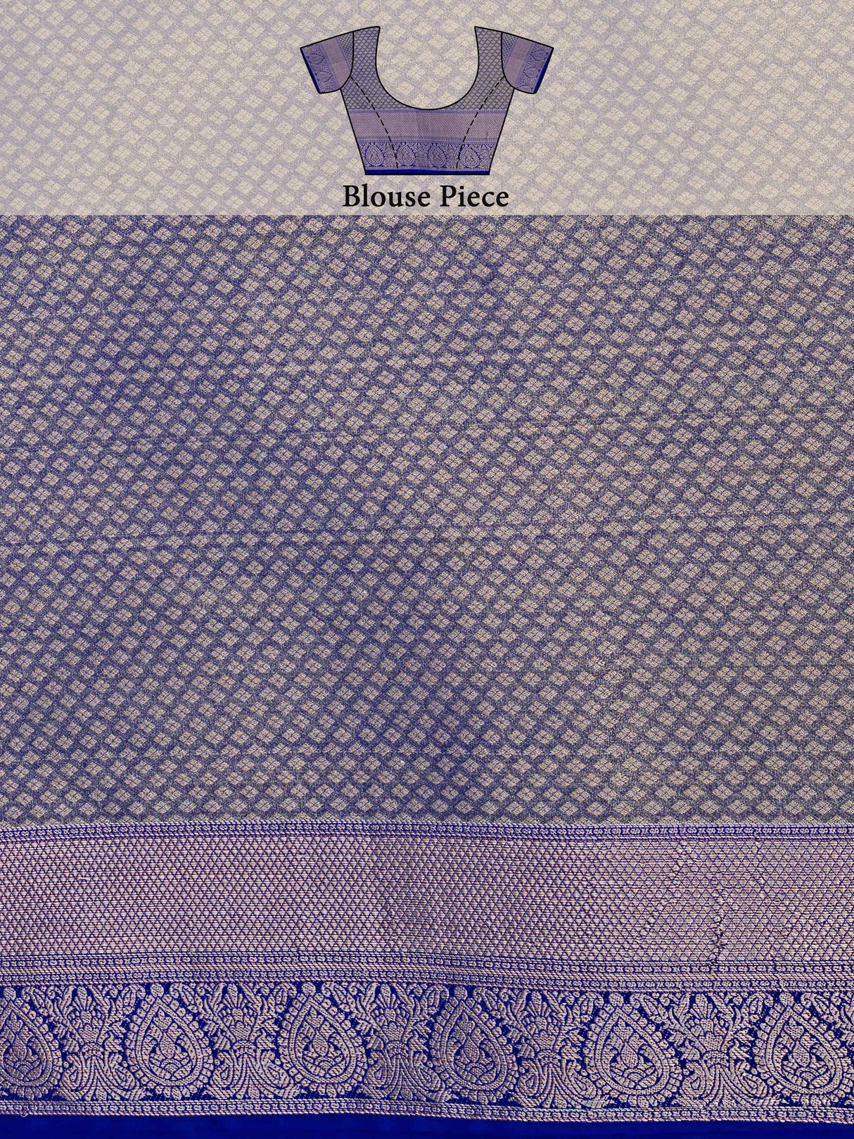 Mimosa Women's Woven Design Kanjivaram Style Art Silk Saree With Blouse Piece : SA0000385LRFREE