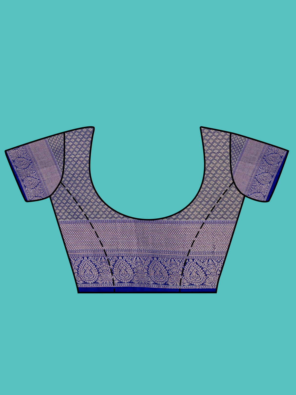 Mimosa Women's Woven Design Kanjivaram Style Art Silk Saree With Blouse Piece : SA0000385LRFREE