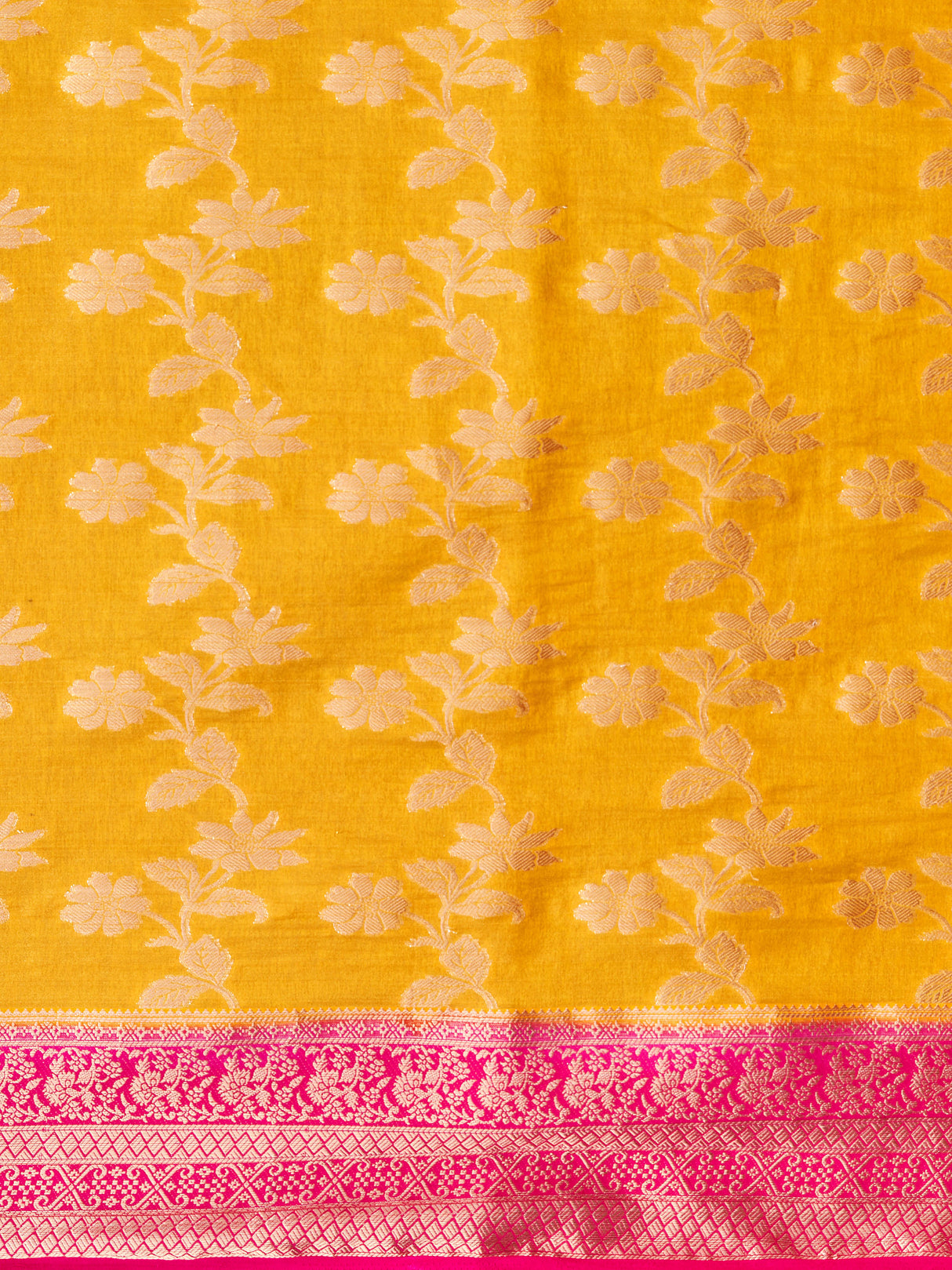 Mimosa Women's Woven Design Kanjivaram Style Art Silk Saree With Blouse Piece : SA0000374MSFREE