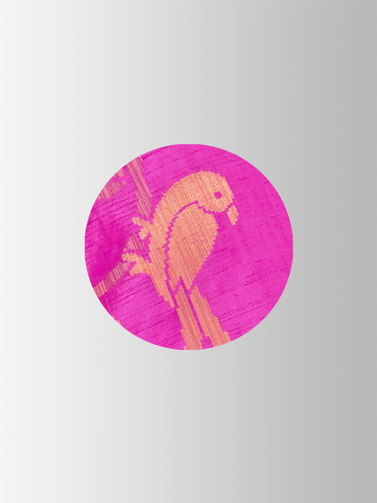 Mimosa Womens Art Silk Saree Kanjivaram Pink Color