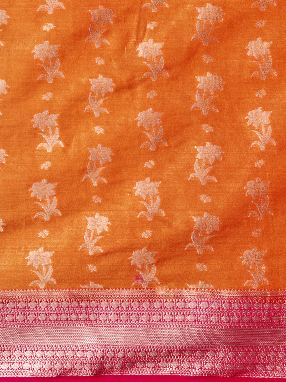 Mimosa Women's Woven Design Kanjivaram Style Art Silk Saree With Blouse Piece : SA0000376ORFREE