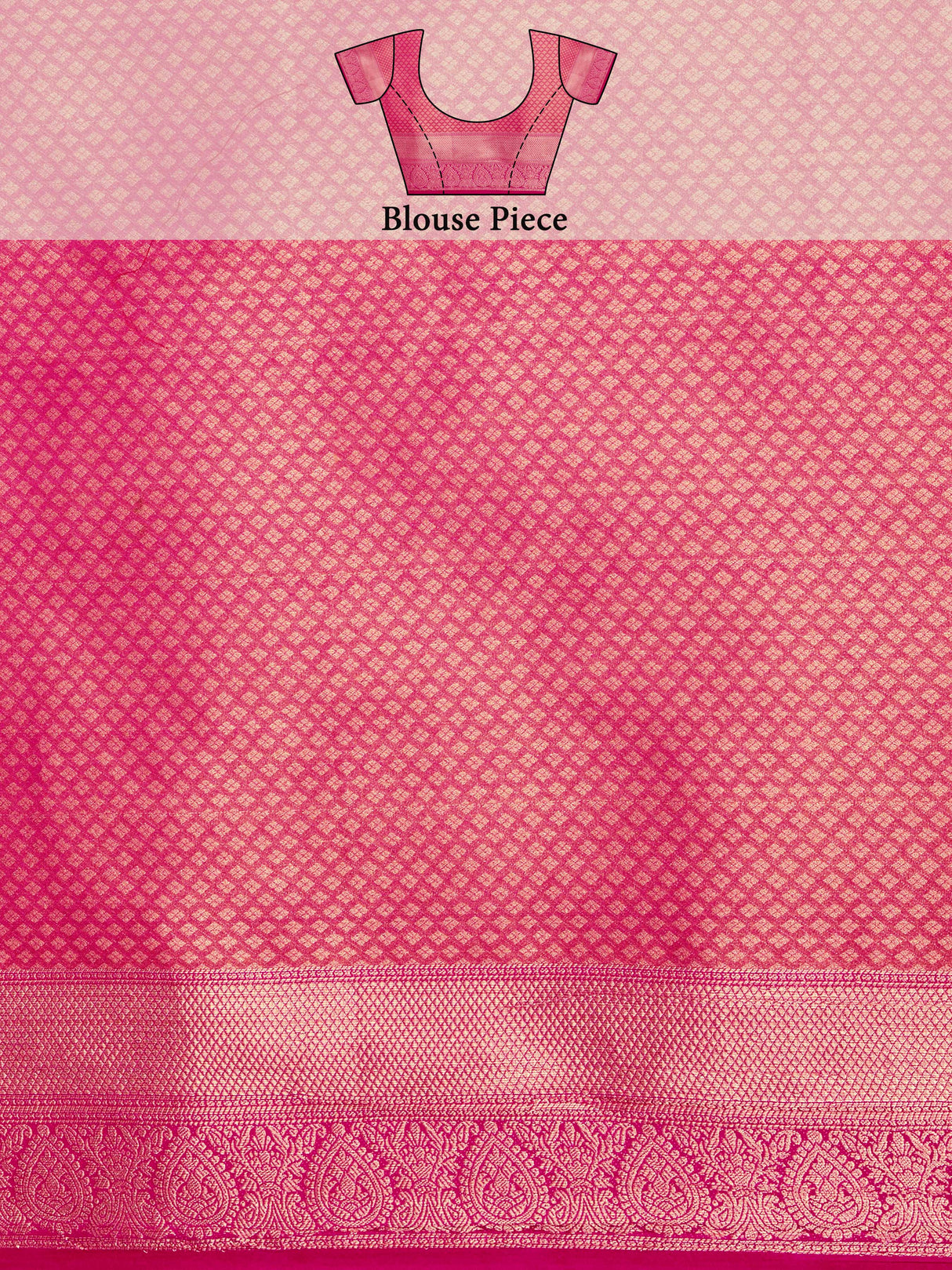 Mimosa Women's Woven Design Kanjivaram Style Art Silk Saree With Blouse Piece : SA0000385OLFREE