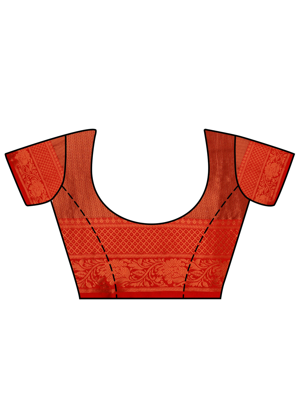 Mimosa Women's Woven Design Kanjivaram Art Silk Saree With Blouse Piece : SA0000914BG