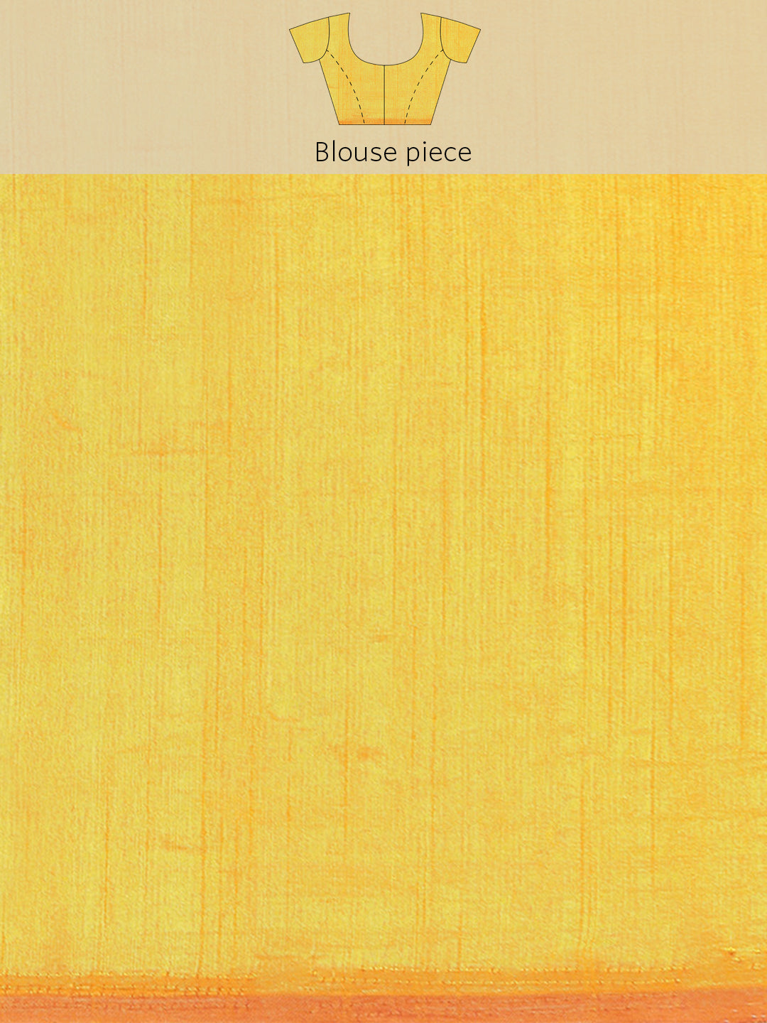 Mimosa Womens Art Silk Saree Kanjivaram Gold Color