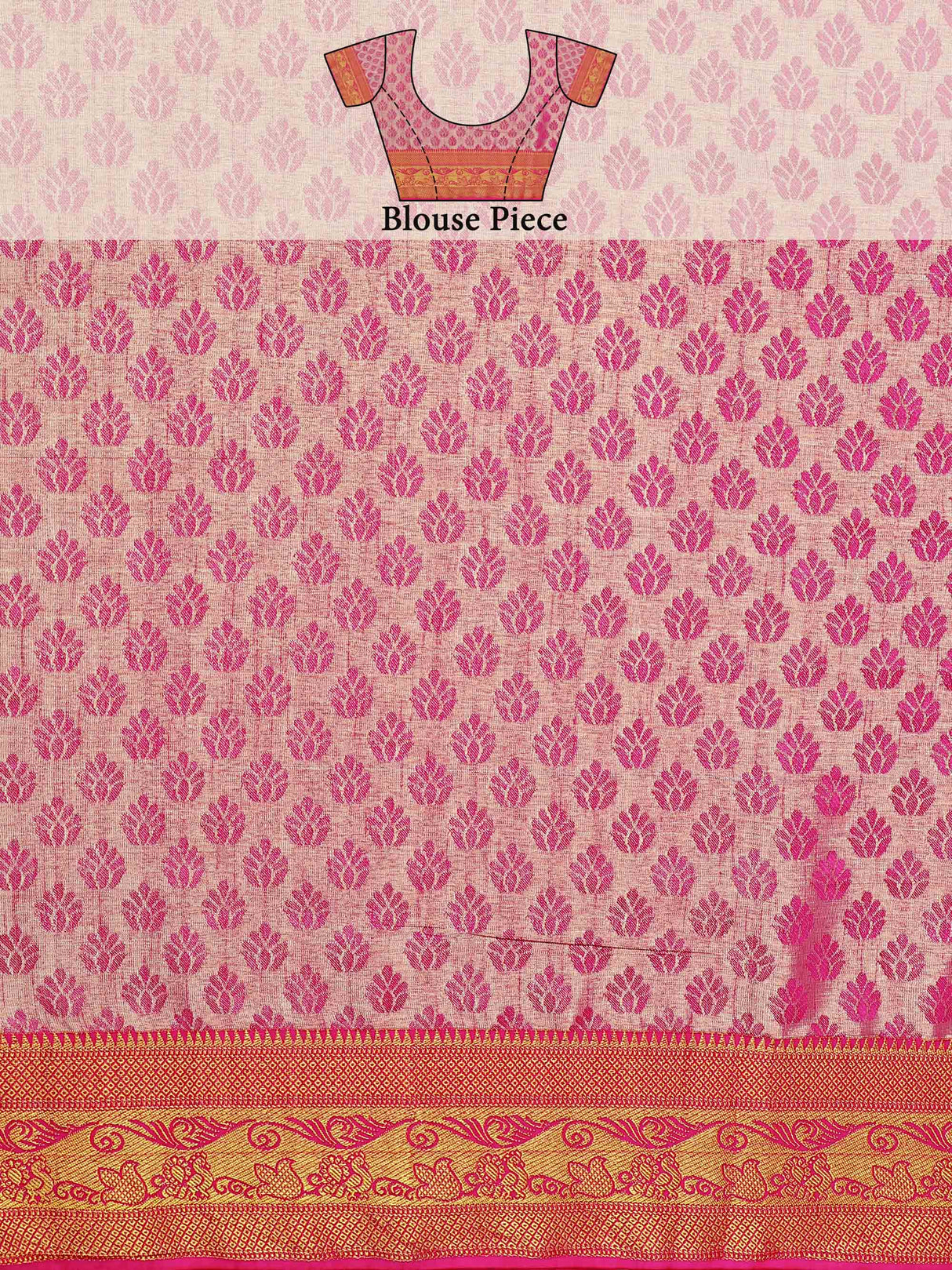 Mimosa Womens Art Silk Saree Kanjivaram Maroon Color