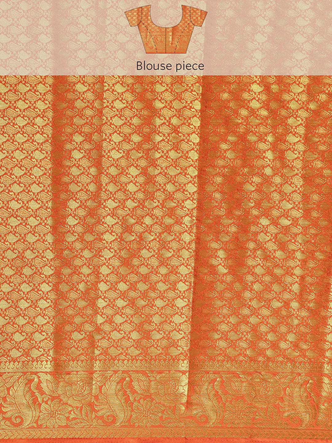 Mimosa Womens Crepe Saree Mysore Silk Chocolate Color