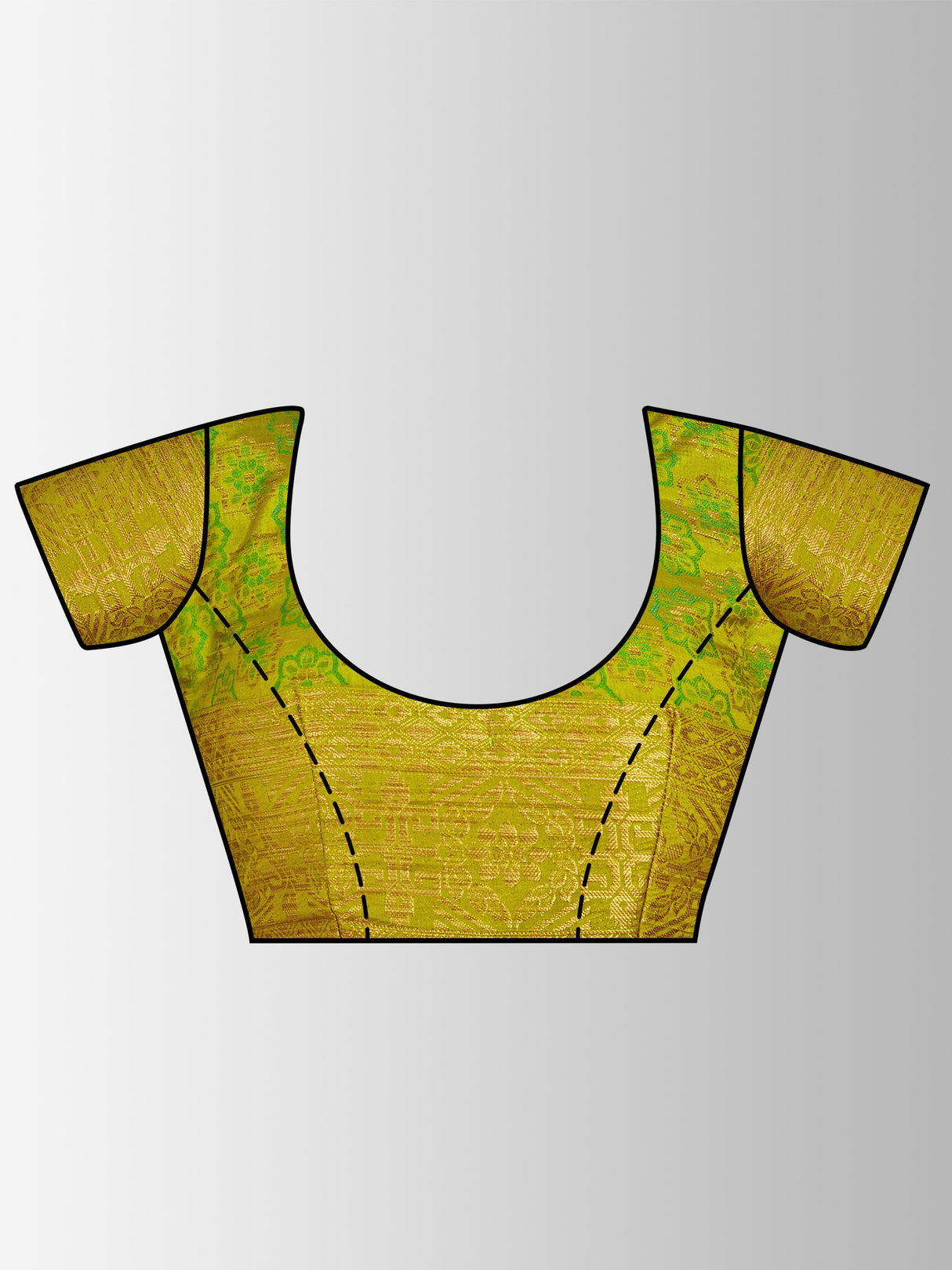 Mimosa Womens Art Silk Saree Patola Rani Color