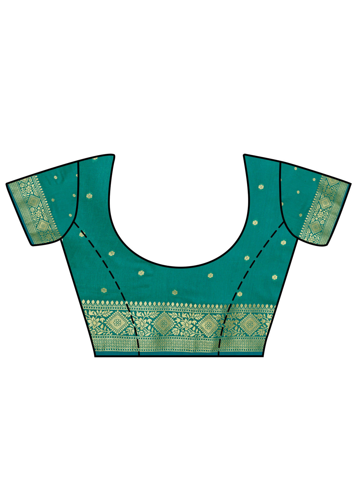 Mimosa Women's Woven Design Kanjivaram Art Silk Saree With Blouse Piece : SA0000944SF