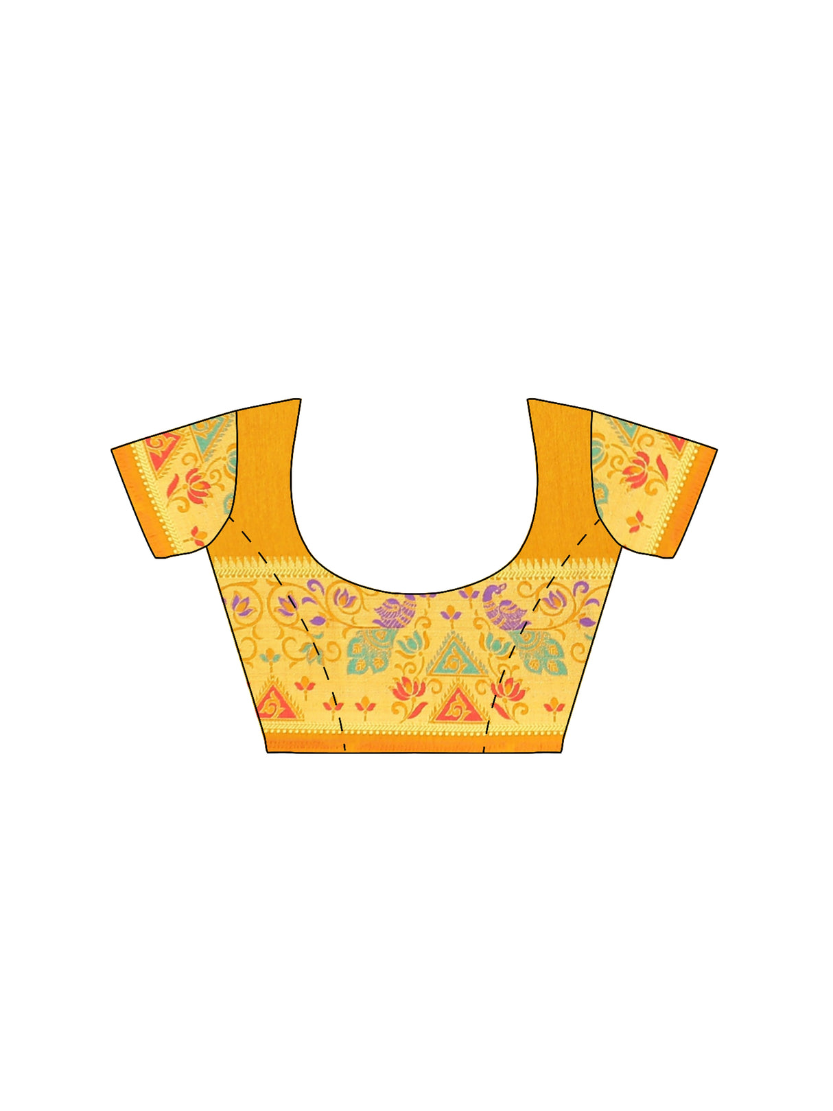 Mimosa Womens Art Silk Saree Kanjivaram Chocolate Color