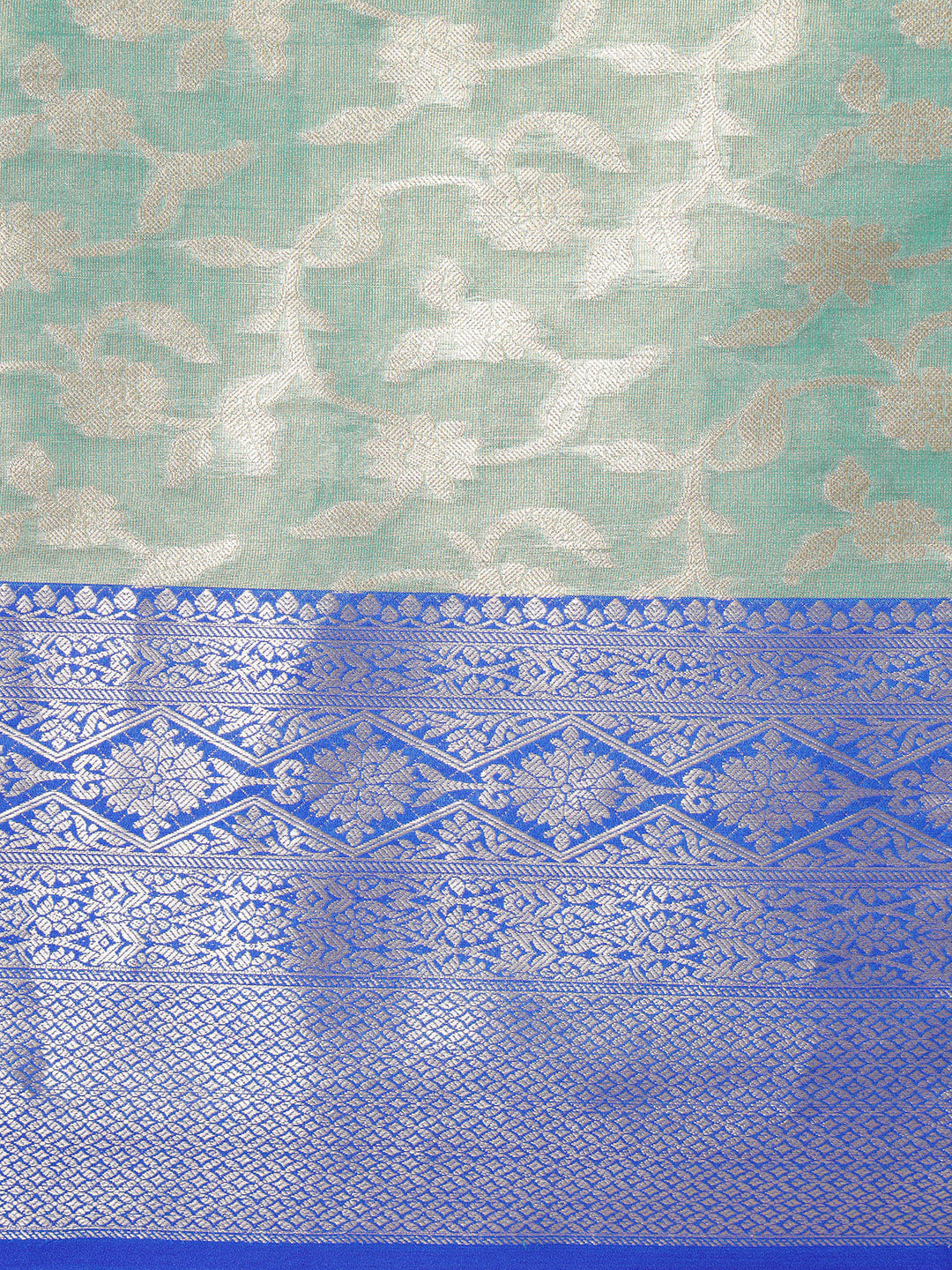 Mimosa Womens Art Silk Saree Kanjivaram Grey Color