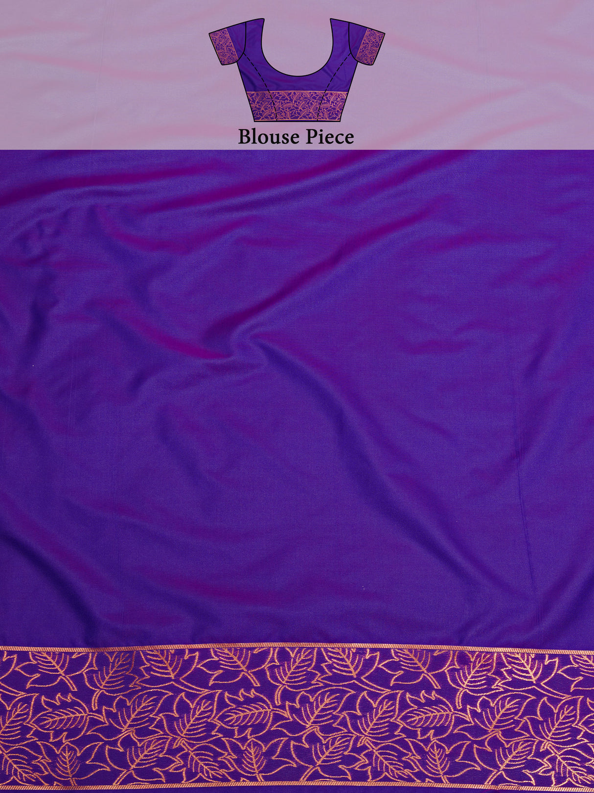 Mimosa Women's Woven Design Kanjivaram Style Art Silk Saree With Blouse Piece : SA00001348PRFREE