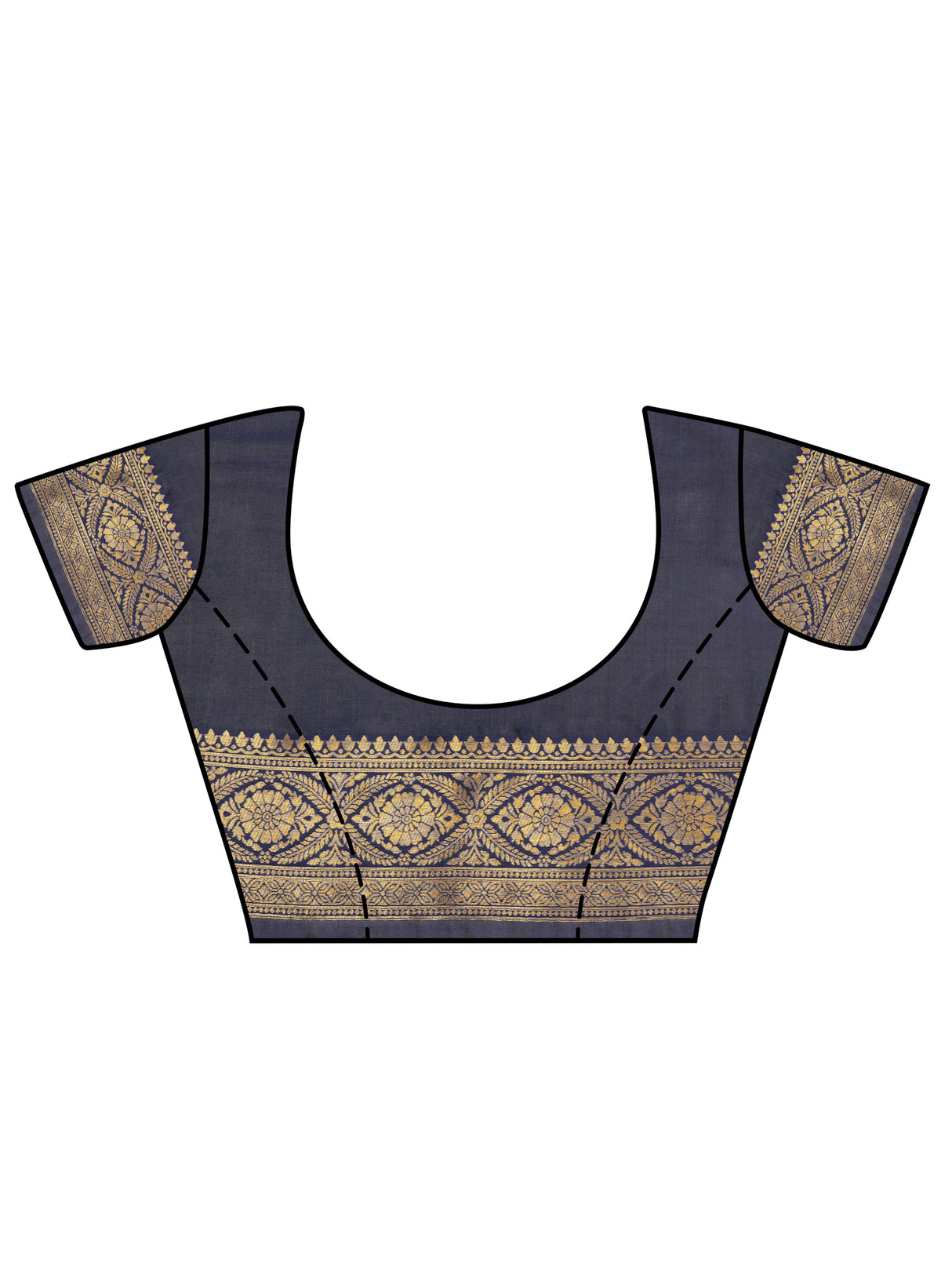 Mimosa Women's Woven Design Kanjivaram Art Silk Saree With Blouse Piece : SA0000889GY