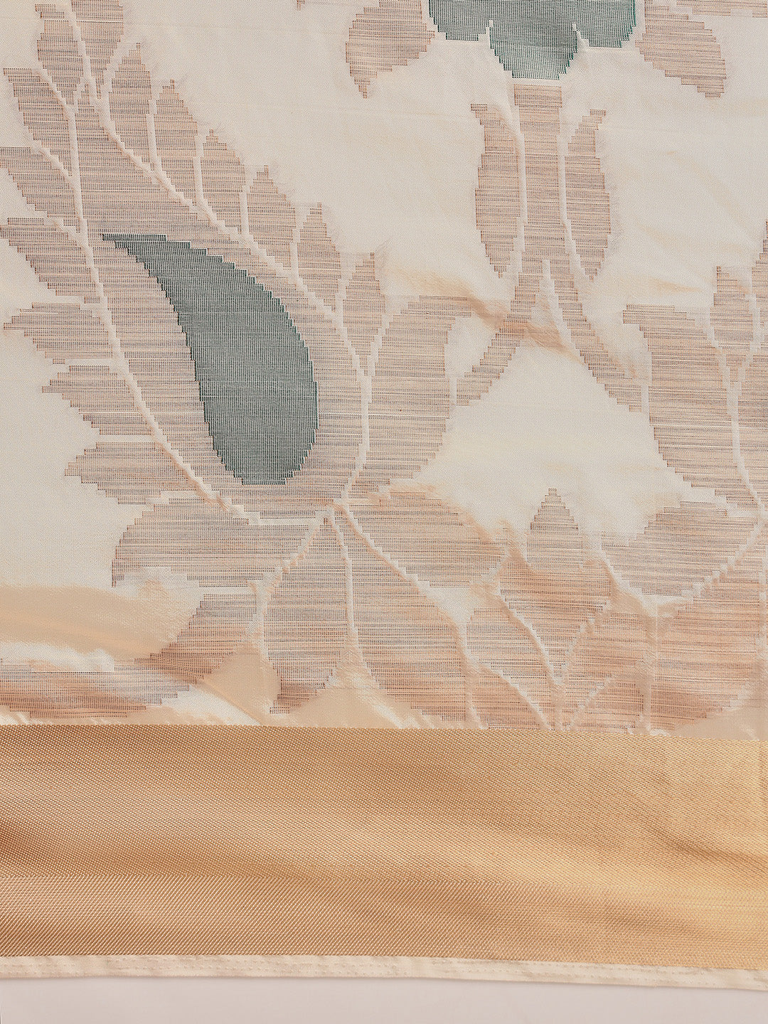 Mimosa Women's Woven Design Kanjivaram Art Silk Saree With Blouse Piece : SA00001184CRFREE