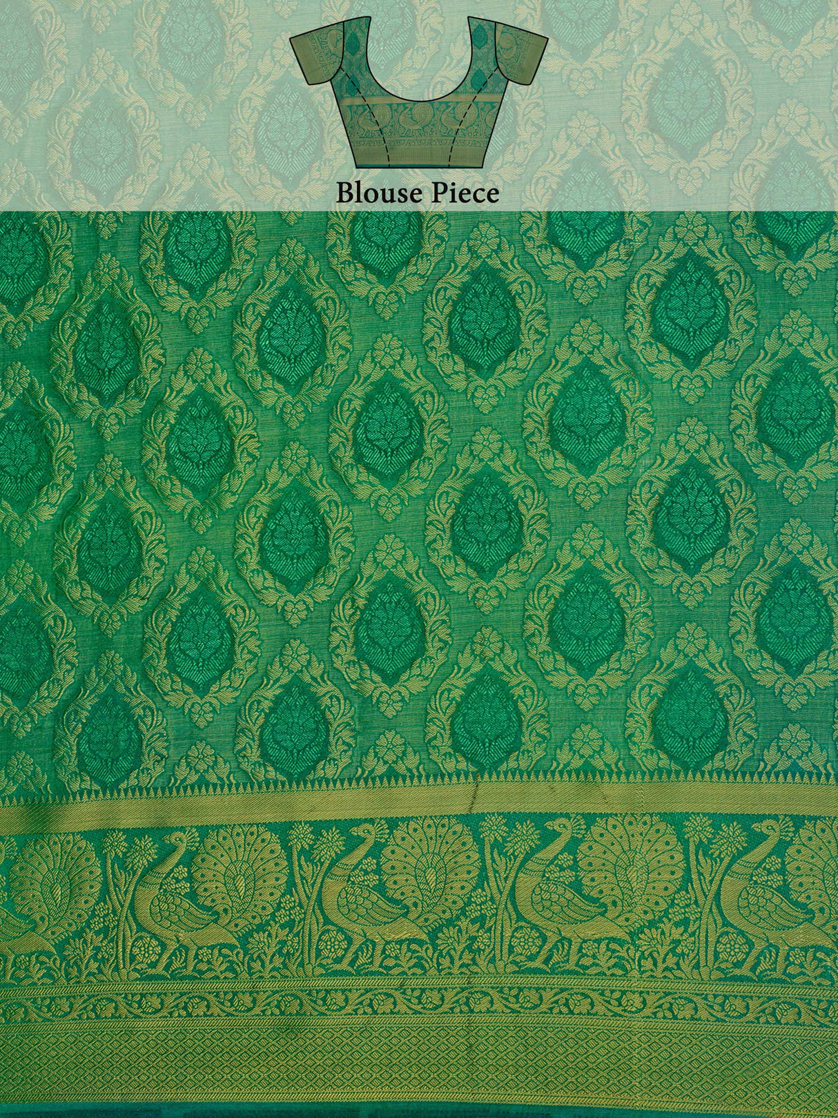 Mimosa Womens Art Silk Saree Kanjivaram Orange Color