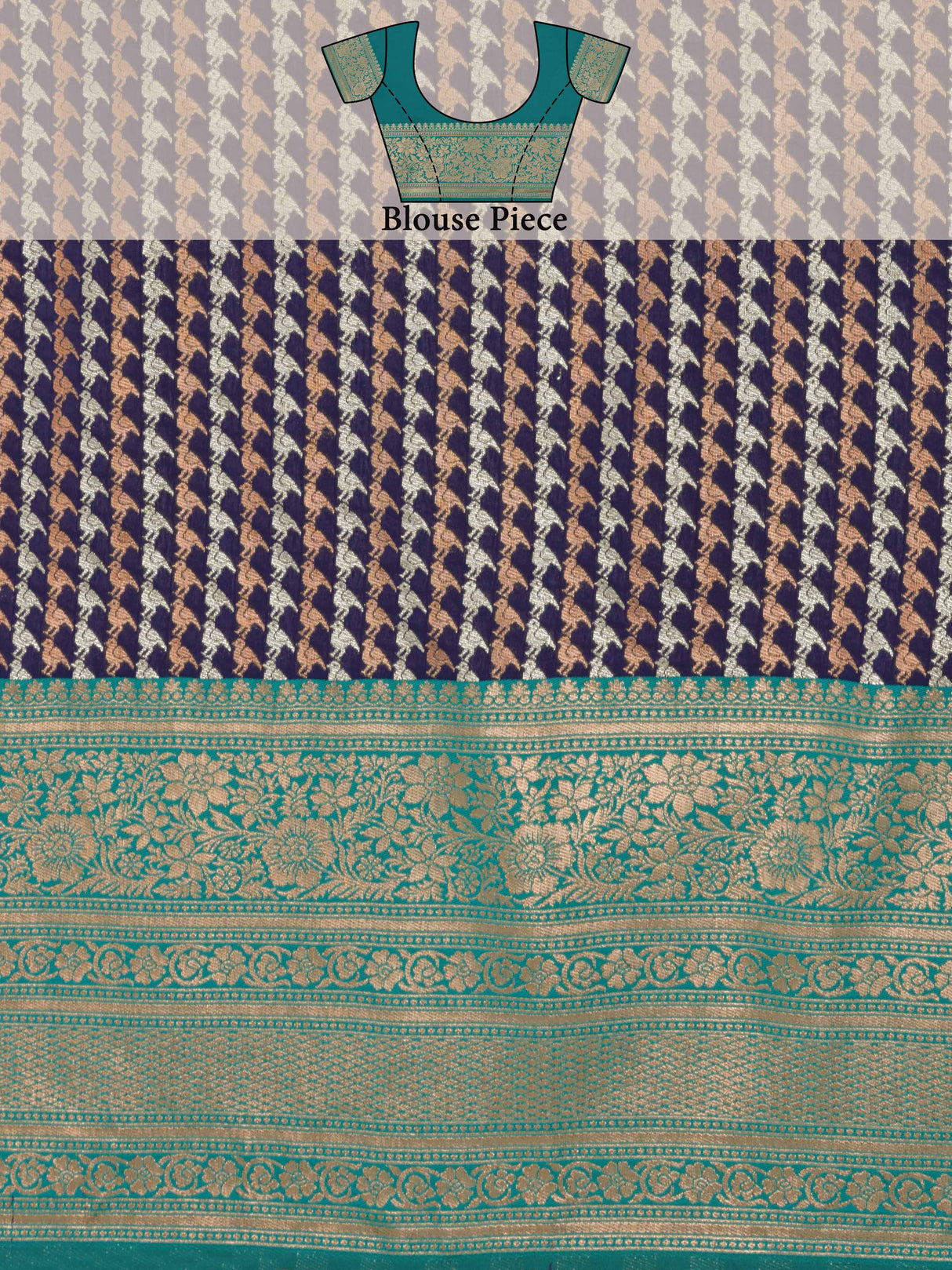 Mimosa Women's Woven Design Kanjivaram Art Silk Saree With Blouse Piece : SA0000907NV