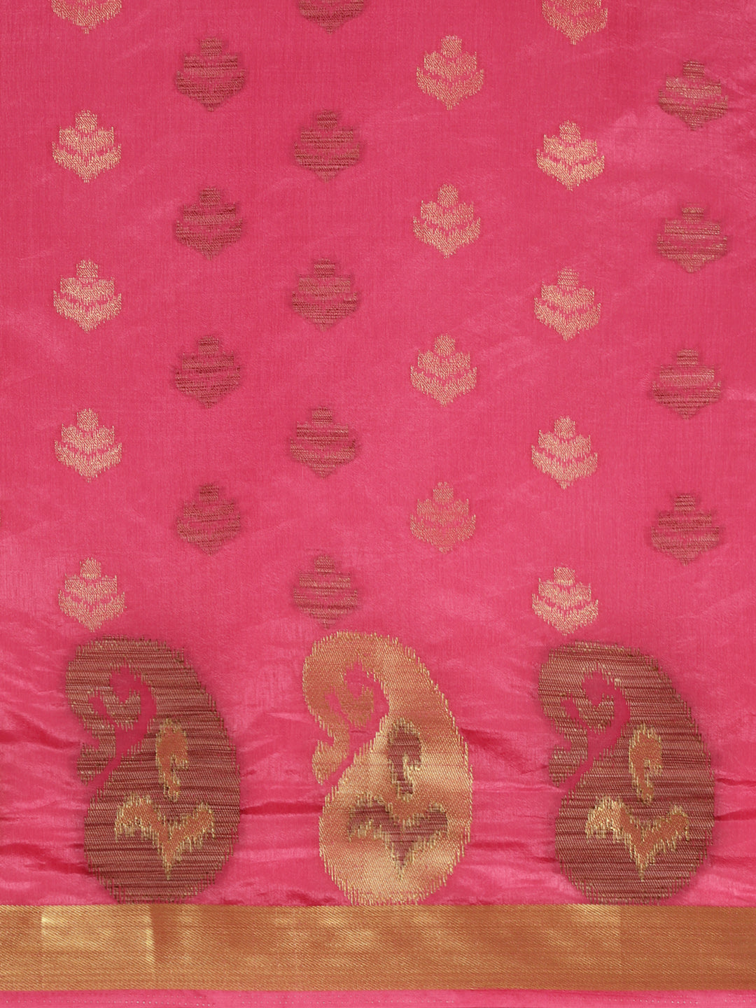 Mimosa Womens Art Silk Saree Kanjivaram Gajjari Color