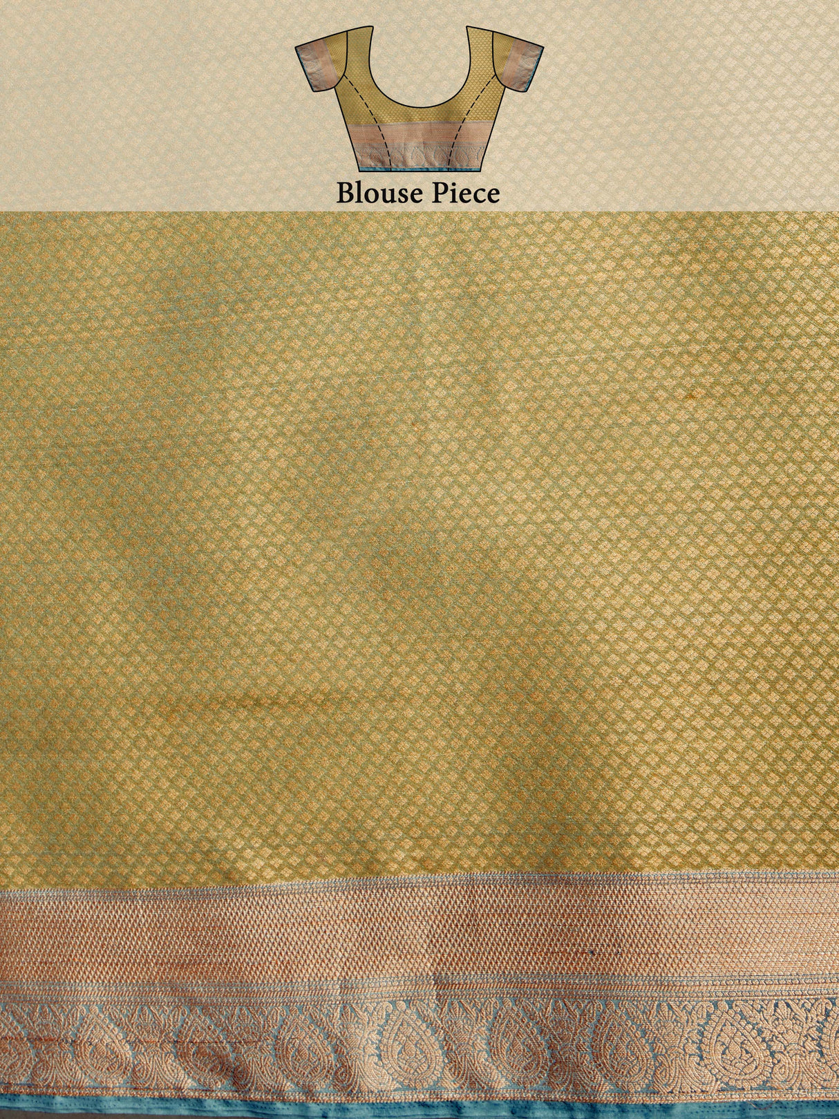 Mimosa Women's Woven Design Kanjivaram Style Art Silk Saree With Blouse Piece : SA0000385RMFREE