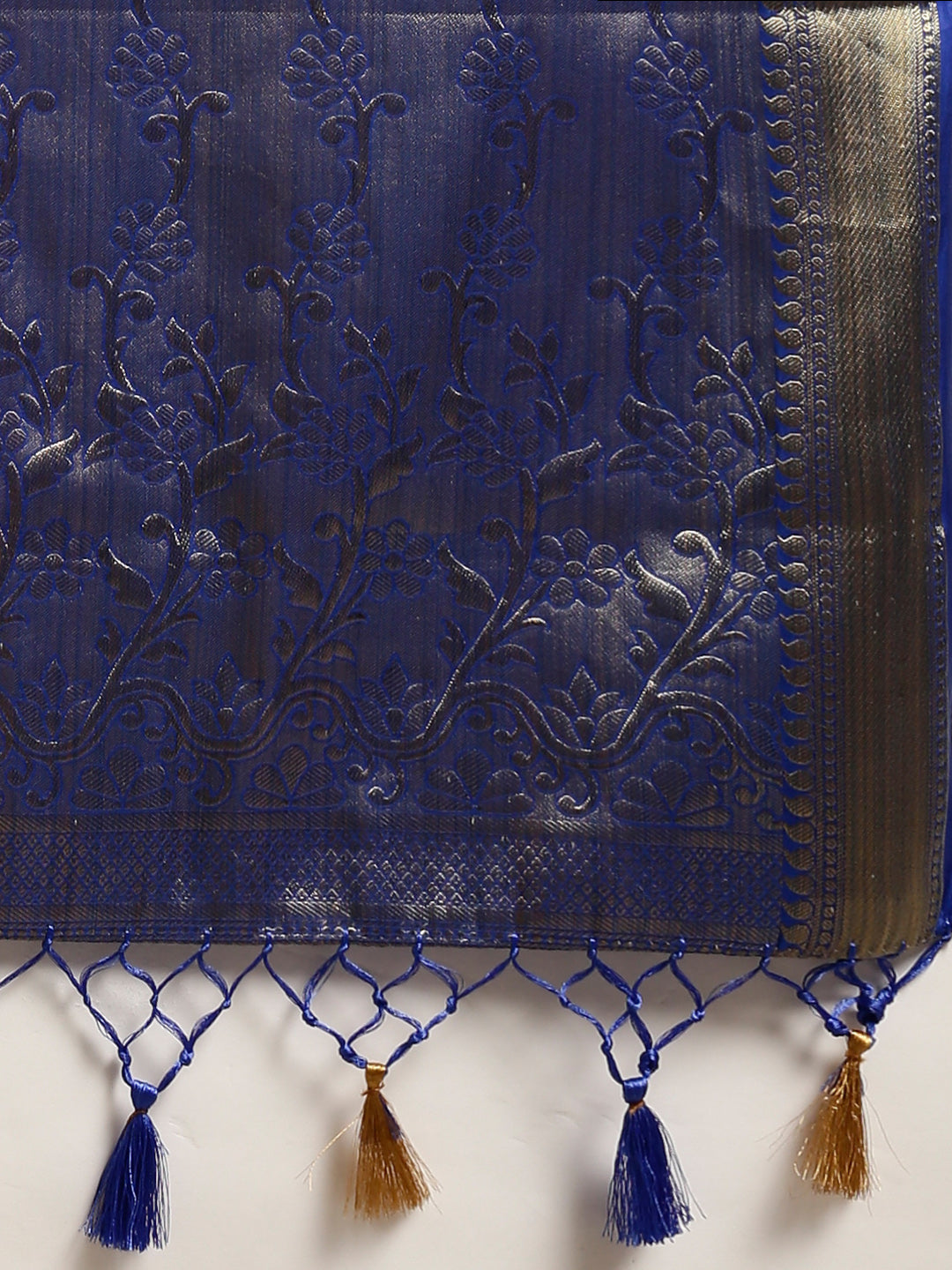 Mimosa Womens Art Silk Saree Kanjivaram Ananda Color