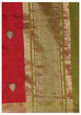 Mimosa Womens Art Silk Saree Kanjivaram Maroon Color