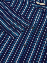 Mimosa Women Navy Blue Color Printed Straight Kurta