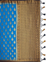 Mimosa Womens Crepe Saree Mysore Silk Ananda Color