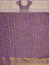 Mimosa Womens Art Silk Saree Kanjivaram Purple Color