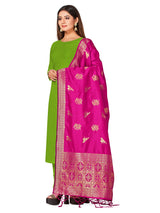Mimosa Women's Banarasi Art Silk dupatta Color