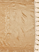 Mimosa Women's Woven Design Banarasi Poly Cotton Saree With Blouse Piece : SA00001061CK