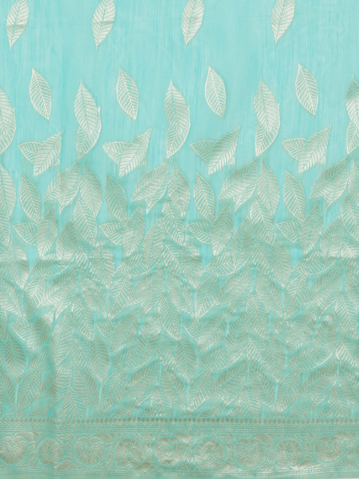 Mimosa Women's Woven Design Banarasi Style Poly Cotton Saree With Blouse Piece : SA00001077AN