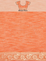 Mimosa Women's Woven Design Banarasi Style Poly Cotton Saree With Blouse Piece : SA00001077PC