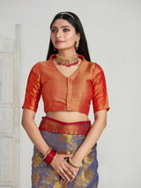 Mimosa Women's Woven Design Kanjivaram Art Silk Saree With Blouse Piece : SA00001128NV