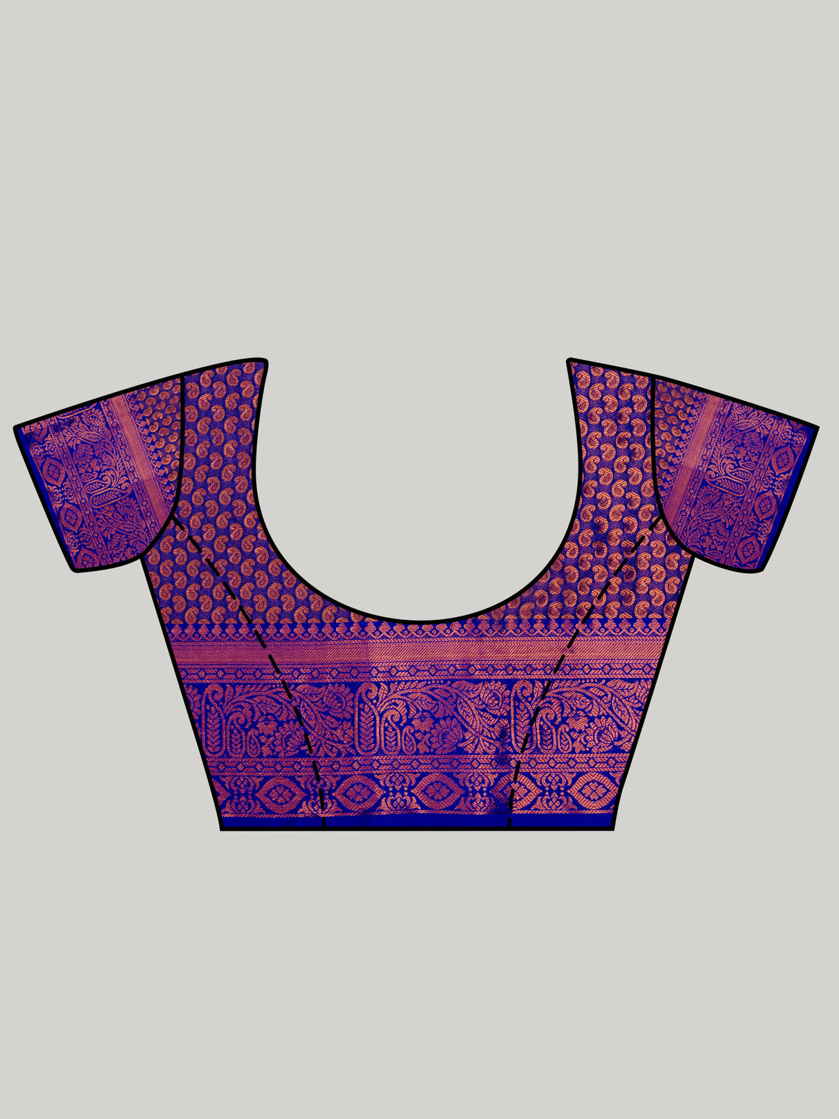 Mimosa Women's Woven Design Kanjivaram Art Silk Saree With Blouse Piece : SA00001130RN