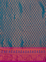 Mimosa Women's Woven Design Kanjivaram Art Silk Saree With Blouse Piece : SA00001131SF