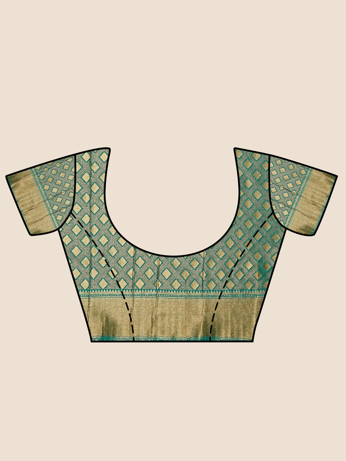Mimosa Women's Woven Design Kanjivaram Art Silk Saree With Blouse Piece : SA00001144WN