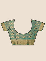 Mimosa Women's Woven Design Kanjivaram Art Silk Saree With Blouse Piece : SA00001144WN