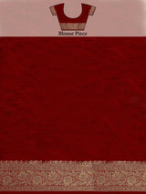 Mimosa Women's Woven Design Banarasi Art Silk Saree With Blouse Piece : SA00001215MRFREE
