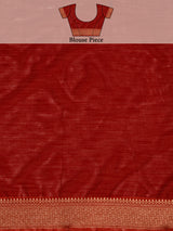 Mimosa Women's Woven Design Banarasi Art Silk Saree With Blouse Piece : SA00001216MRFREE