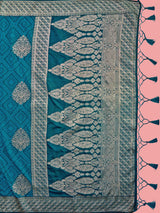 Mimosa Women's Woven Design Kanjivaram Art Silk Saree With Blouse Piece : SA00001221SFFREE
