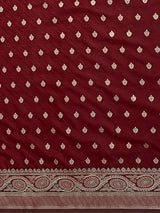 Mimosa Women's Woven Design Kanjivaram Art Silk Saree With Blouse Piece : SA00001222MRFREE