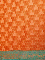 Mimosa Women's Woven Design Kanjivaram Art Silk Saree With Blouse Piece : SA00001228PCFREE